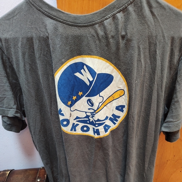 Carbon 2 Cobalt Japanese baseball T-shirt - Picture 1 of 2